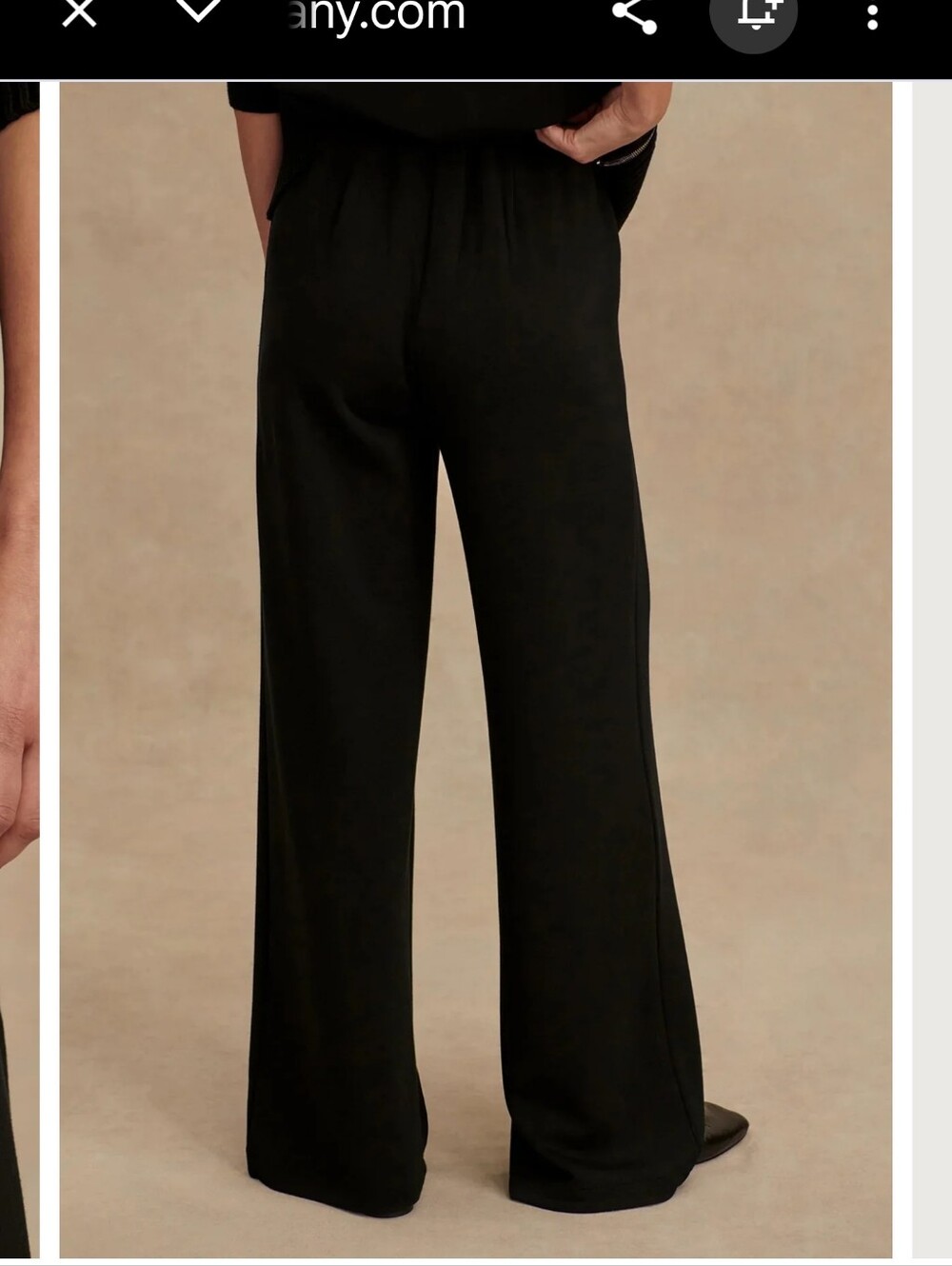 Varley Extra Wide Leg Pant Knit Trouser Athlesiure Pants - Picture 4 of 12
